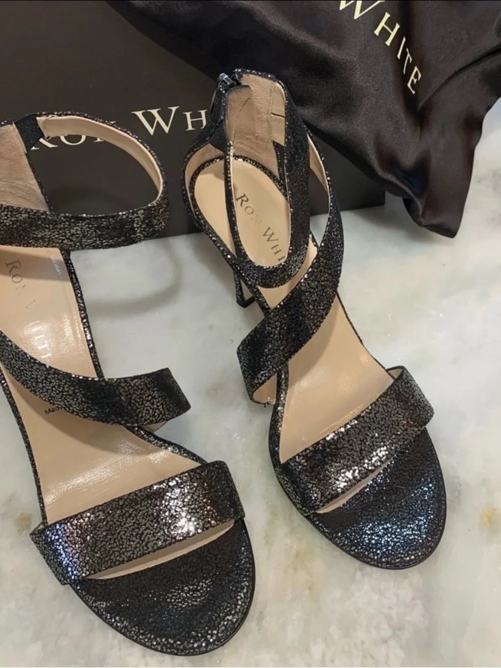 Ron White Women’s Strappy High Heel Sandals - Belinda